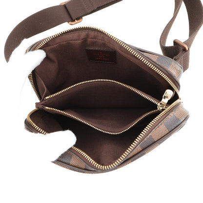 LOUIS VUITTON Bum Bag Brooklyn BrownN41101 Damier Ebene Canvas