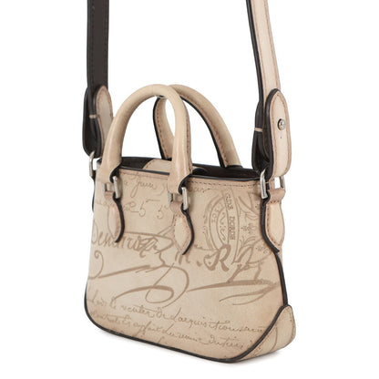 Berluti To Jules Beige scritto leather Size Nano