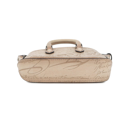 Berluti To Jules Beige scritto leather Size Nano