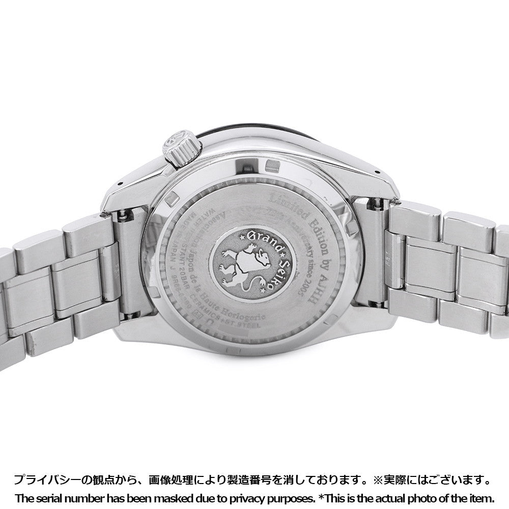 SEIKO Grand Seiko AJHH 20th Anniversary Limited Edition W40.5mm Stainless Steel White DialSBGE311