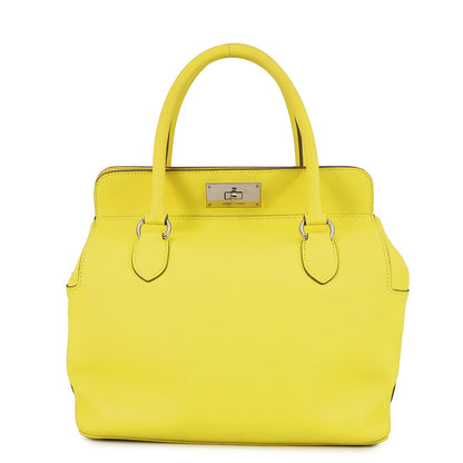 HERMES ToolBox Lime Swift Leather Size 26