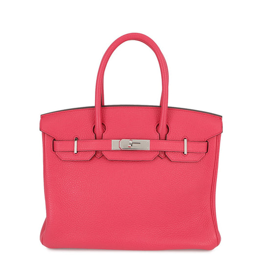 HERMES Birkin Rose Extreme Togo Leather Size 30
