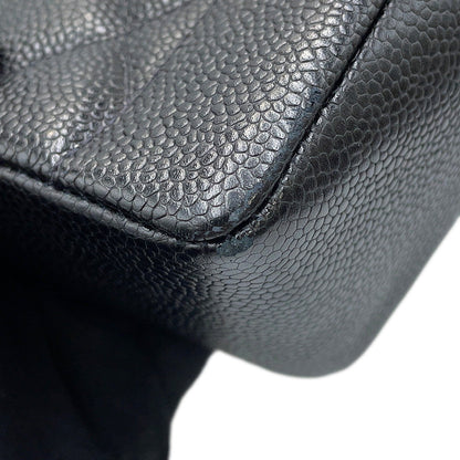 CHANEL Diana Chain Shoulder Bag BlackA01165 Caviar Leather Size 25