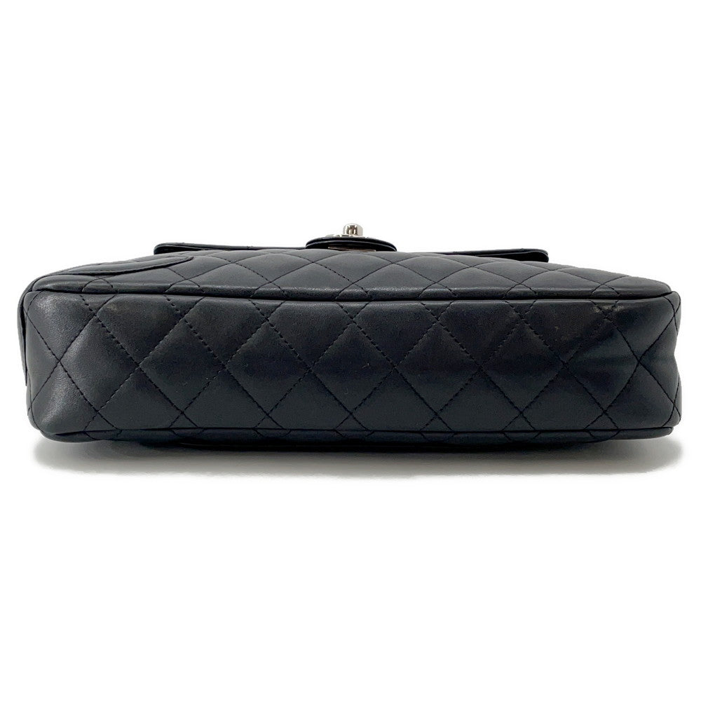 CHANEL Cambon line Shoulder Bag BlackA28120 Lambskin