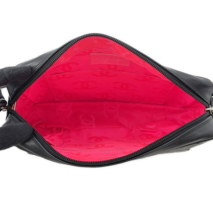 CHANEL Cambon line Shoulder Bag BlackA28120 Lambskin