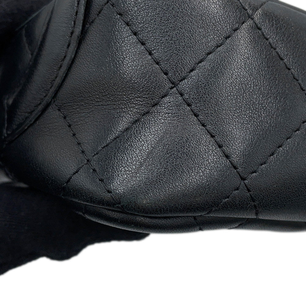 CHANEL Cambon line Shoulder Bag BlackA28120 Lambskin