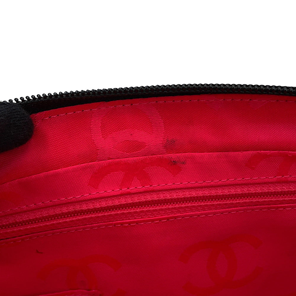 CHANEL Cambon line Shoulder Bag BlackA28120 Lambskin