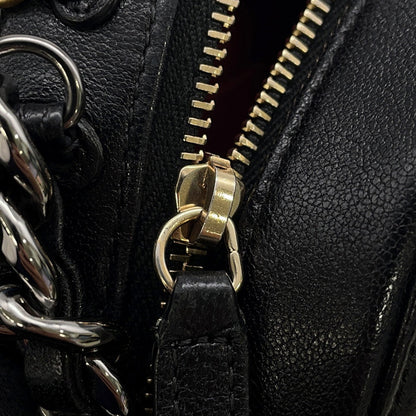 CHANEL CHANEL19 Round ChainShoulder Bag BlackAP0945 Lambskin