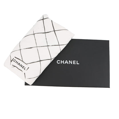 CHANEL Pearl Chain Wallet BlackAP2579 Lambskin