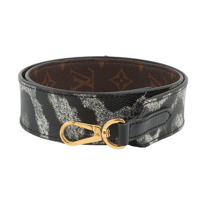 LOUIS VUITTON Shoulder Strap Brown/Noir/WhiteJ02289 Monogram