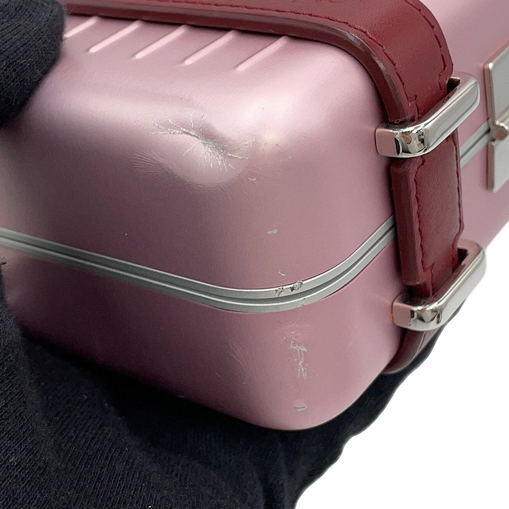 Dior Rimowa Collaboration Personal Clutch Bag Pink2DRCA295YWT Aluminium Leather
