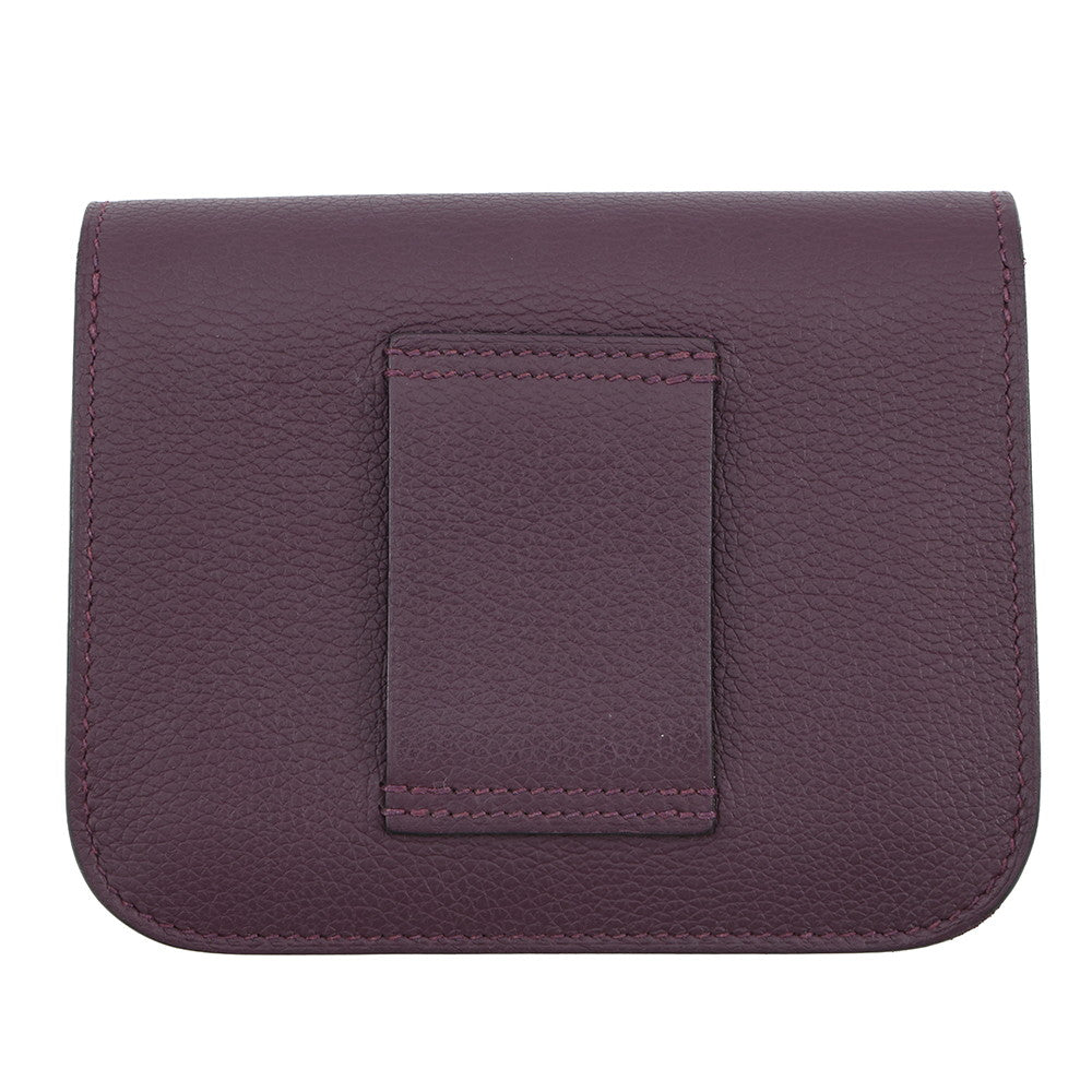 HERMES Constance Slim Cassis/Blue Royal Evercolor