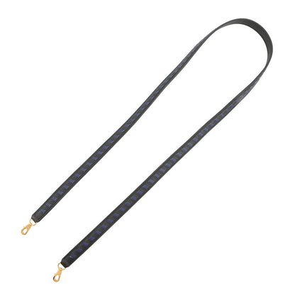 HERMES Bandouliere Tracery Strap Black/Blue Encre Epsom
