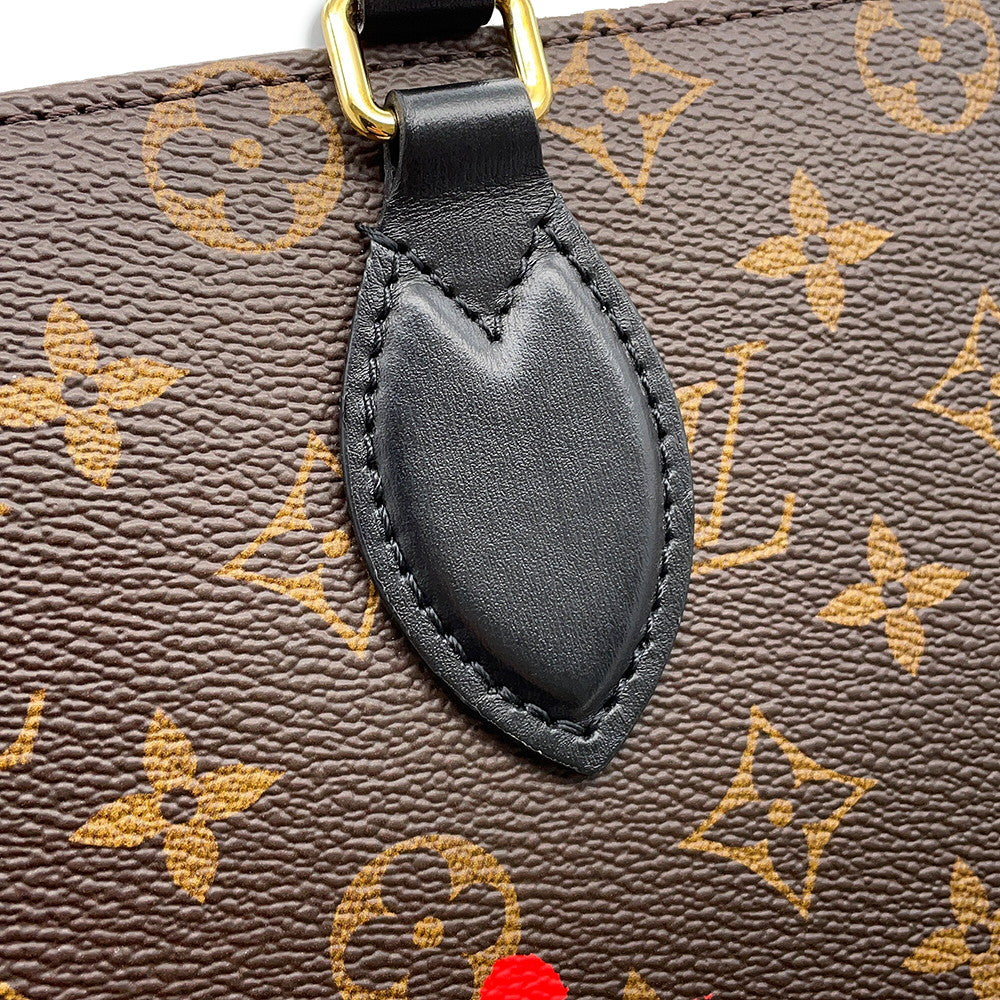 LOUIS VUITTON Fall in Love Onthego RedM45888 Monogram Size MM