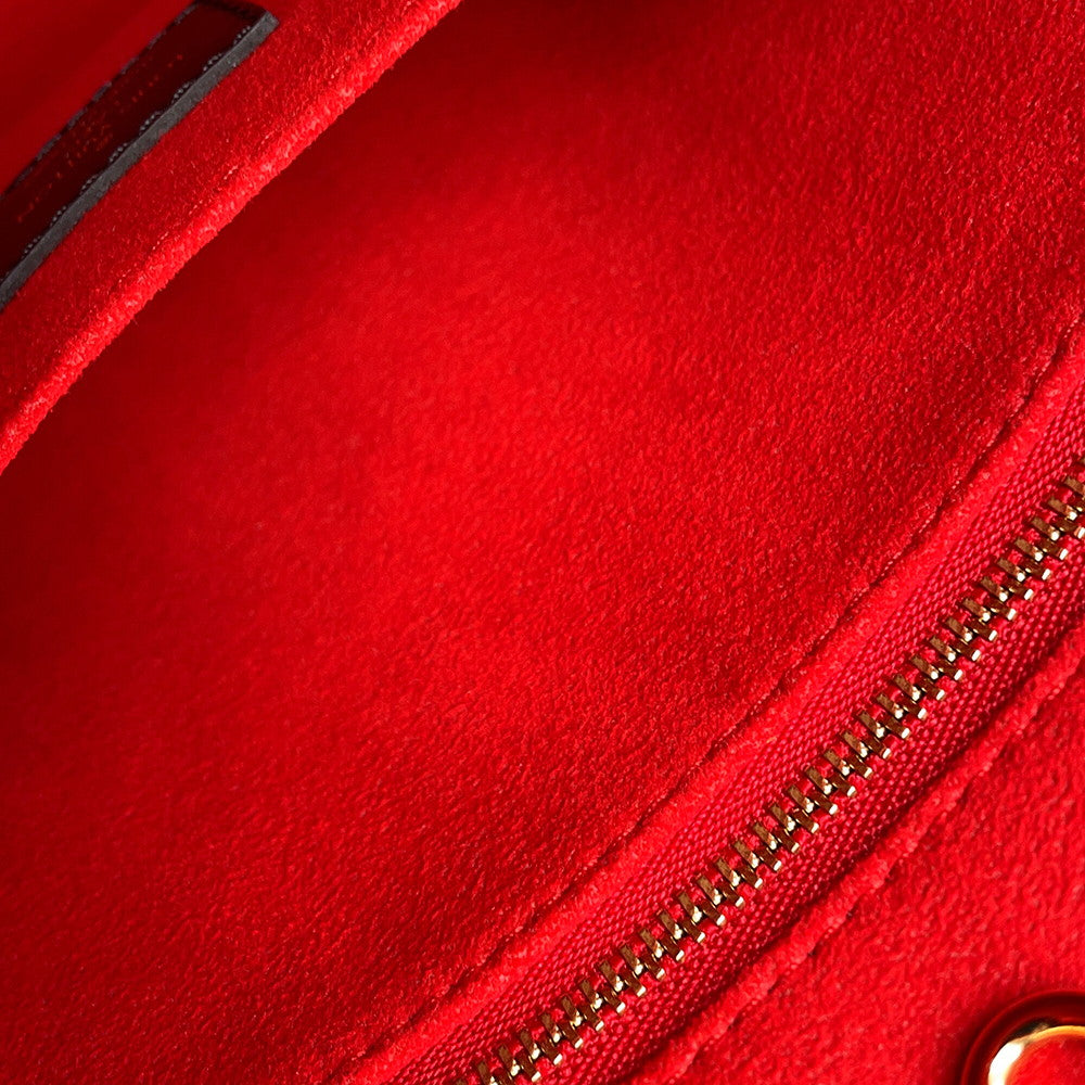 LOUIS VUITTON Fall in Love Onthego RedM45888 Monogram Size MM