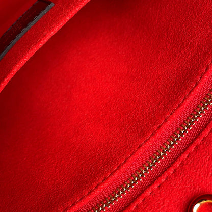 LOUIS VUITTON Fall in Love Onthego RedM45888 Monogram Size MM