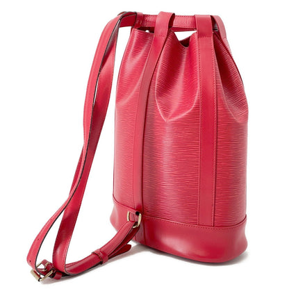 LOUIS VUITTON Randonnee Castilian RedM52357 Epi Leather Size PM