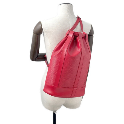 LOUIS VUITTON Randonnee Castilian RedM52357 Epi Leather Size PM