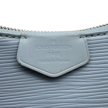 LOUIS VUITTON Easy Pouch Light BlueM80480 Epi Leather