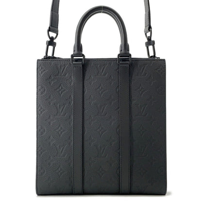 LOUIS VUITTON Sac Plat BlackM59960 Monogram・Taurillon