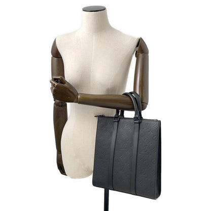 LOUIS VUITTON Sac Plat BlackM59960 Monogram・Taurillon
