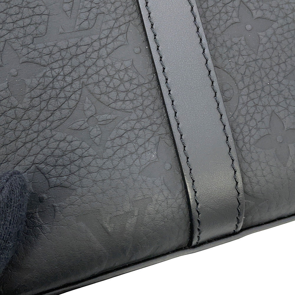 LOUIS VUITTON Sac Plat BlackM59960 Monogram・Taurillon