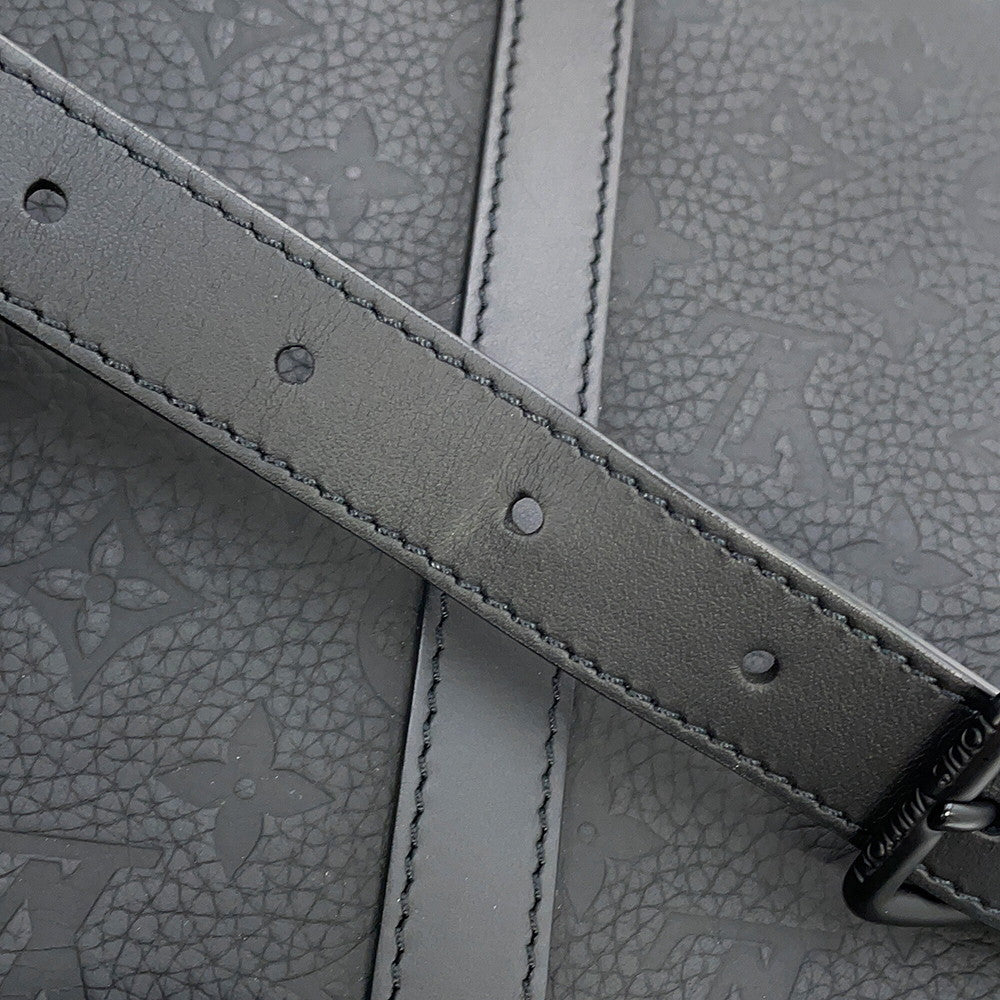 LOUIS VUITTON Sac Plat BlackM59960 Monogram・Taurillon