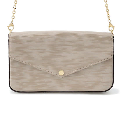 LOUIS VUITTON Felicie Pochette BeigeM68758 Epi Leather