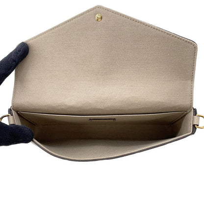 LOUIS VUITTON Felicie Pochette TourterelleM68697 Monogram Empreinte Leather
