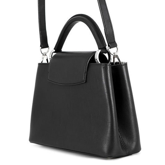 LOUIS VUITTON Parnassea Capucines Swarovski BlackM51783 Smooth Calf Leather Swarovski Size BB