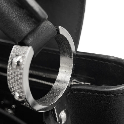 LOUIS VUITTON Parnassea Capucines Swarovski BlackM51783 Smooth Calf Leather Swarovski Size BB