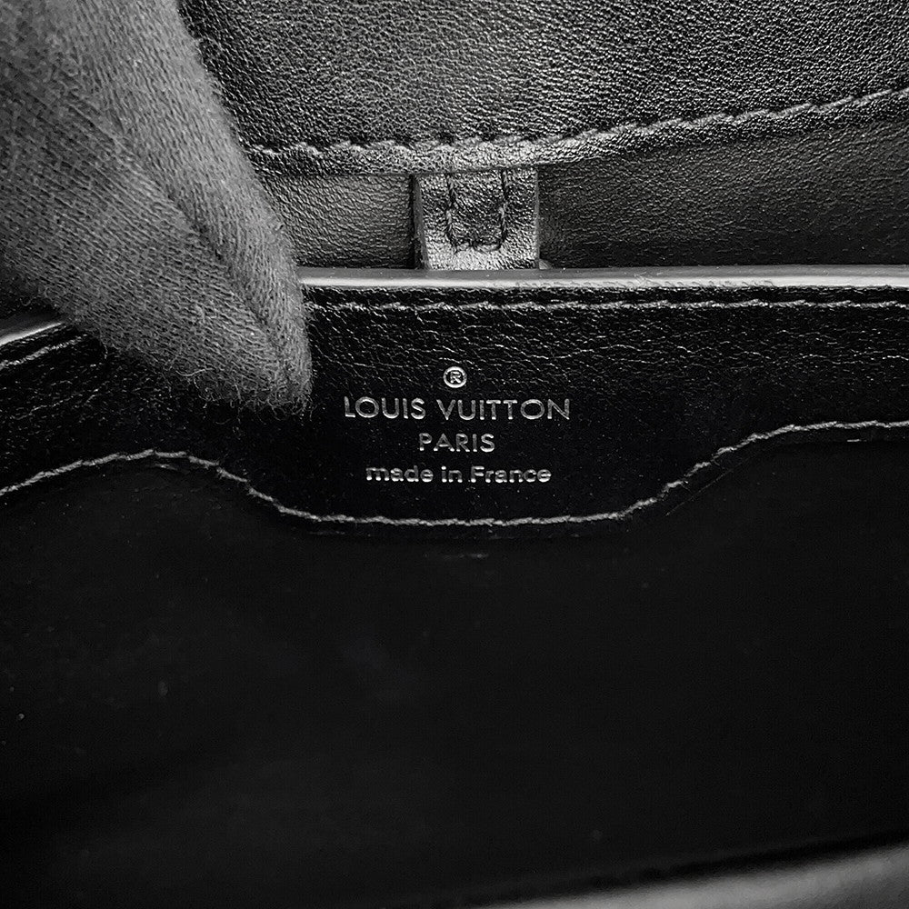 LOUIS VUITTON Parnassea Capucines Swarovski BlackM51783 Smooth Calf Leather Swarovski Size BB