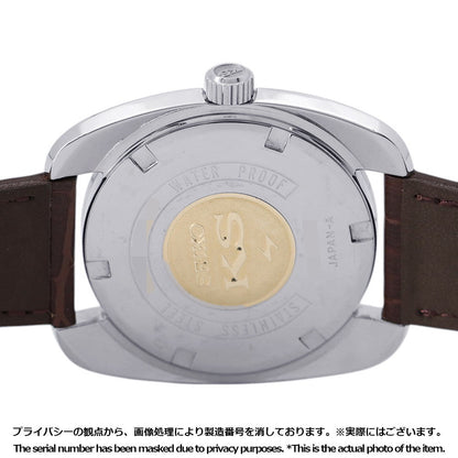 SEIKO King Seiko Hi-Beat W37mm Stainless Steel Leather Gray Dial4502-8000
