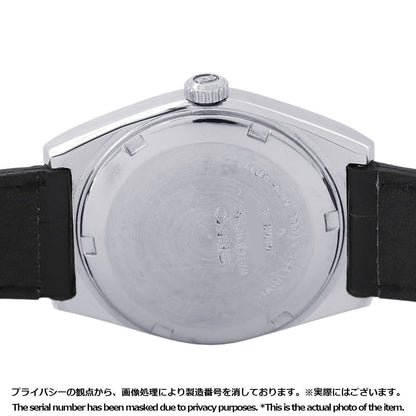 SEIKO King Seiko Hi-Beat W35mm Stainless Steel Leather Navy Dial5626-8011