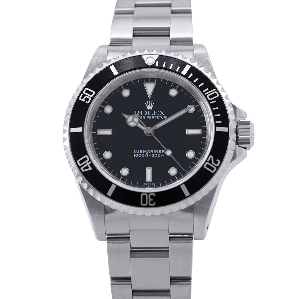 ROLEX Submariner No-Date W40mm Stainless Steel Black Dial14060