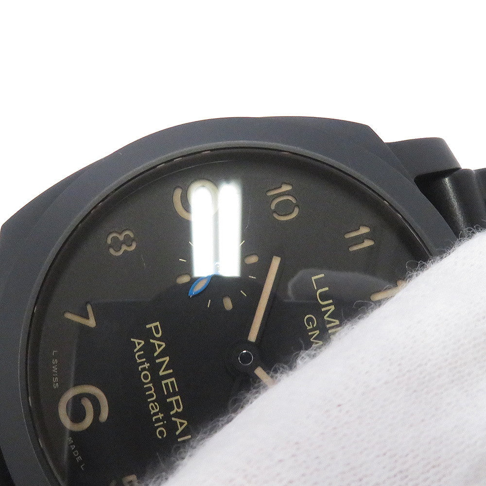 PANERAI Luminor GMT W44mm Ceramic Caoutchou Black DialPAM01441