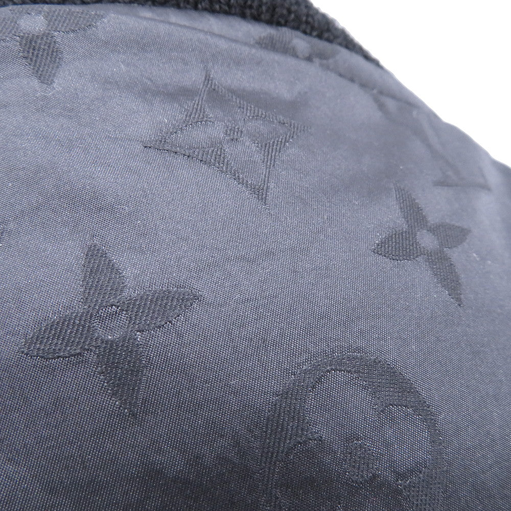 LOUIS VUITTON Cropped Monogram Puffer Jacket MonogramPattern/Short Length Size 38 Noir Nylon76% Polyurethane24%