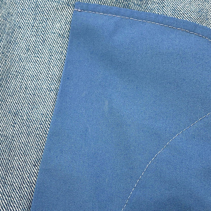 CHANEL DenimSkirt Size 36 BlueP79895 Denim