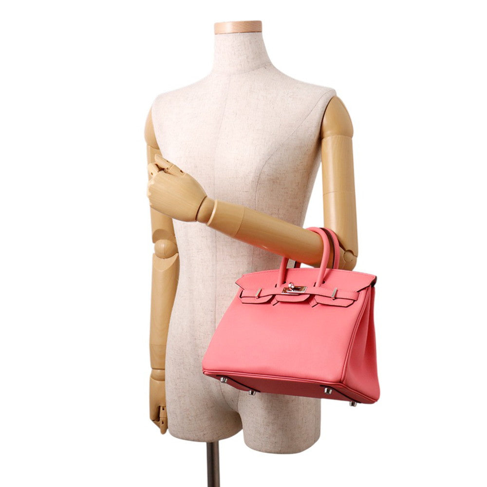 HERMES Birkin Rose Azalee Swift Leather Size 25