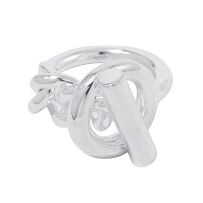HERMES Croisette Ring Size MM/52/#12 SV925