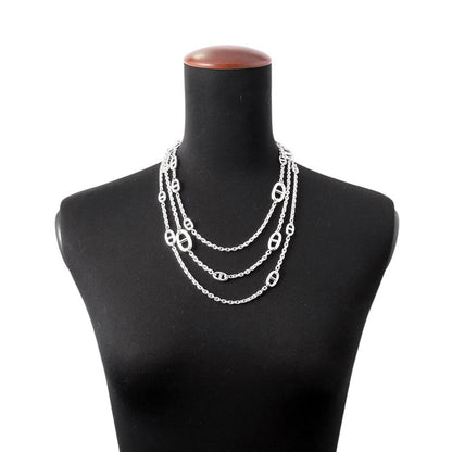 HERMES Chaine d'Ancre Farandole Long Necklace Size 160 SV925