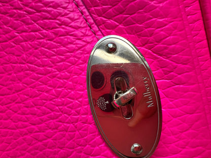 Mulberry Neon Pink Mini Darley Shoulder Bag (RRP £725)