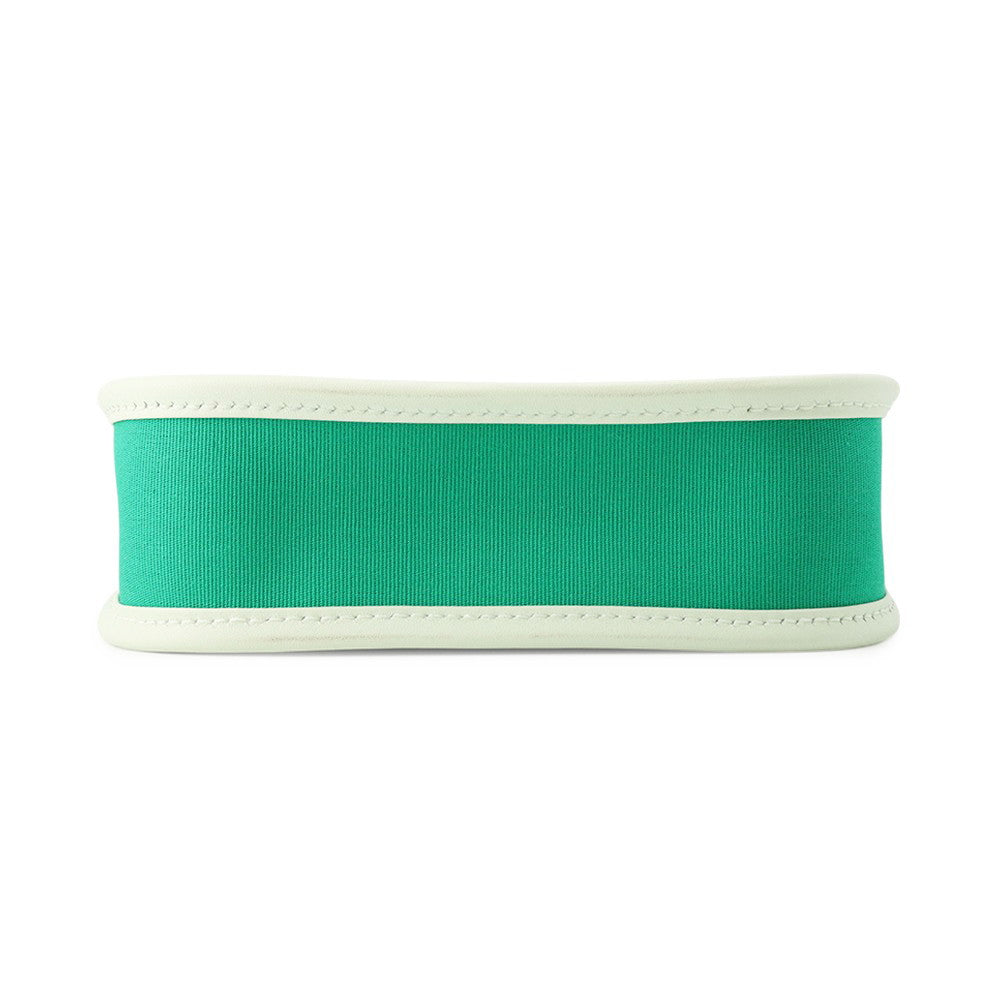 HERMES Neo Evelyne Menthe/Blue Azteque/Vert Fizz Toile Officier Swift Leather Size TPM