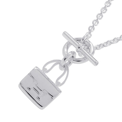 HERMES Amulette Constance Necklace SV925