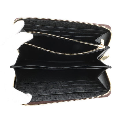 LOUIS VUITTON Zippy Wallet NoirM82444 Monogram Reverse Canvas