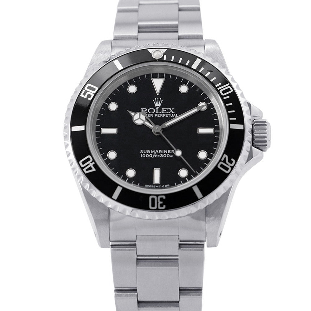 ROLEX Submariner No-Date W40mm Stainless Steel Black Dial14060
