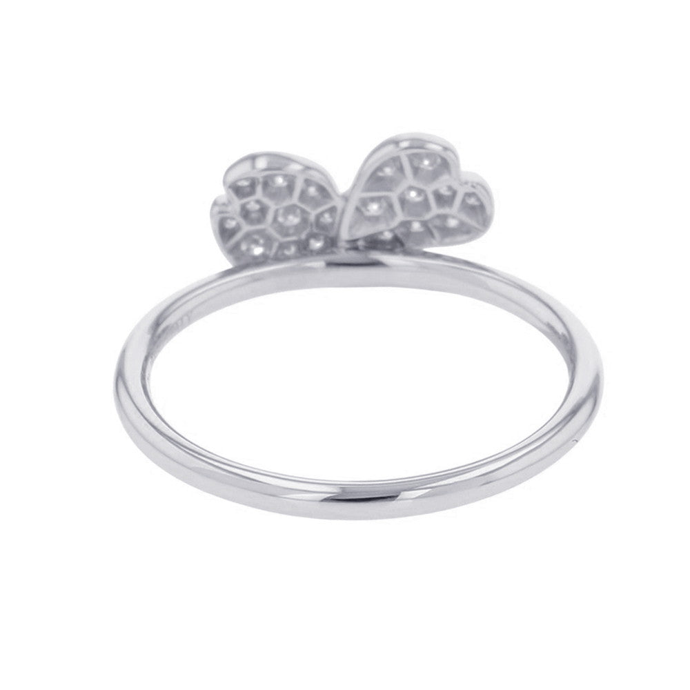 TIFFANY&Co. Paper Flower Ring Size Approximately No. 14 Pt950