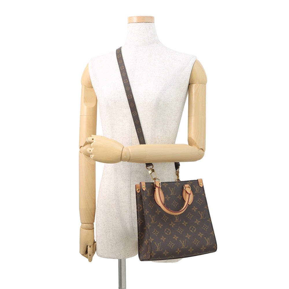 LOUIS VUITTON Sac Plat BB RedM45847 Monogram Size BB