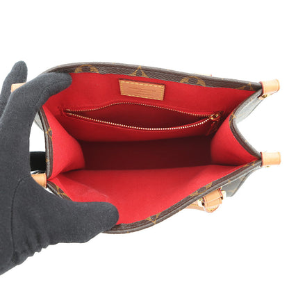LOUIS VUITTON Sac Plat BB RedM45847 Monogram Size BB