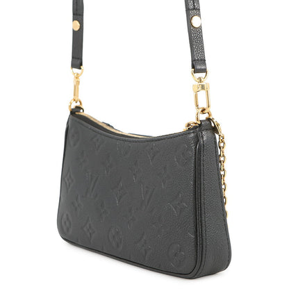 LOUIS VUITTON Easy Pouch NoirM80349 Monogram Empreinte Leather